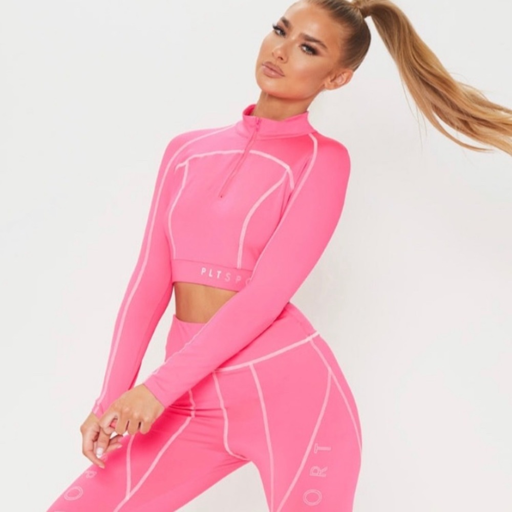PLT SPORTS NEON PINK SET
